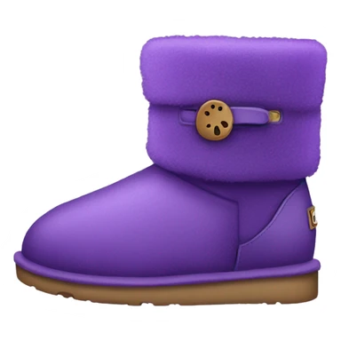 Purple Ugg sticker
