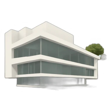 constructivism modernism building sticker