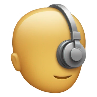 Listening ear sticker