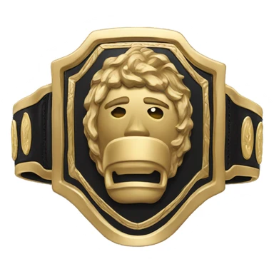 Champion Belt sticker