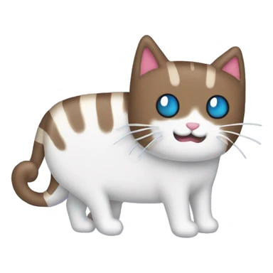 Nyan Cat with caption overlay sticker