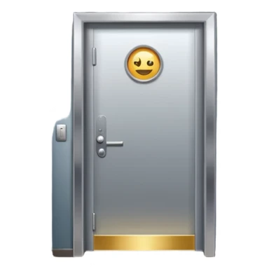 hotel room door modern hallway with spot light up sticker