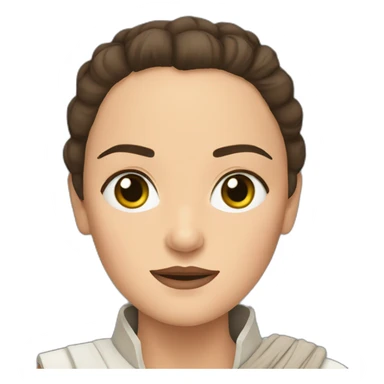 star wars rey sticker