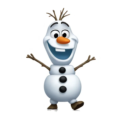 Olaf from Frozen sticker