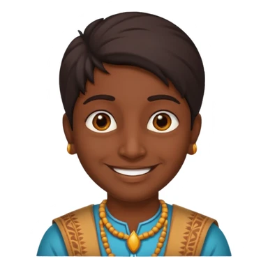 Smelly Indian person sticker