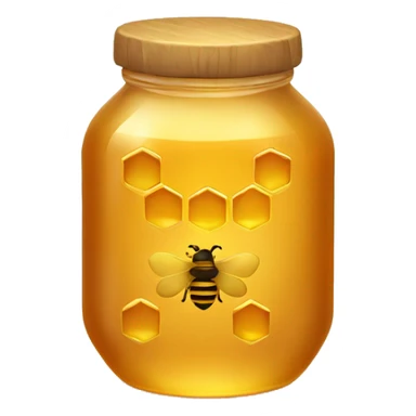 Honey jar sticker