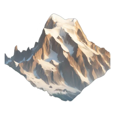 Le mont blanc sticker