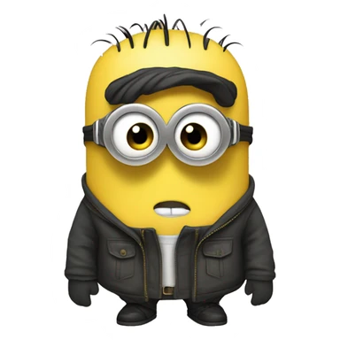 Minion kanye west sticker