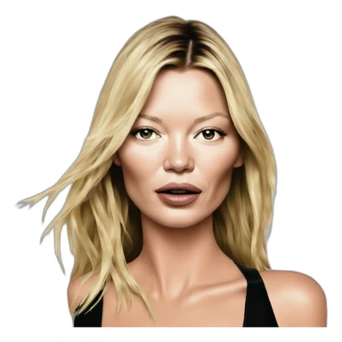 Kate moss sticker