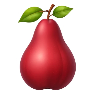 red Pear sticker