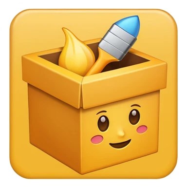 box for creativity sticker