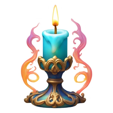 Magic candle  sticker