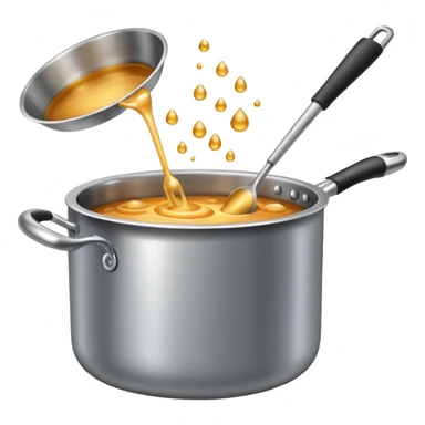 stirring the pot sticker