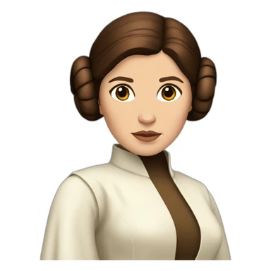 princess leia rebel sticker