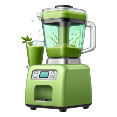 A SMOOTHIE MACHINE WITHOUT THE LID ON, THE SMOOTHIE SPLASHES OUT AND MAKES A MESS sticker