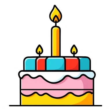 happy birthday  sticker