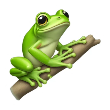 Green Tree Frog sticker