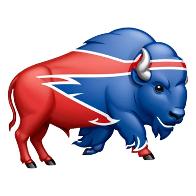 Buffalo Bills Playoff 2026 Logo sticker