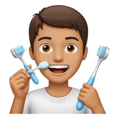 cepillado dental/tooth brushing sticker