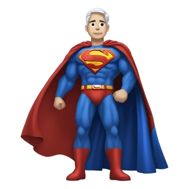 Darkseid holding Superman’s cape sticker