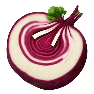 Beetroot sliced open sticker