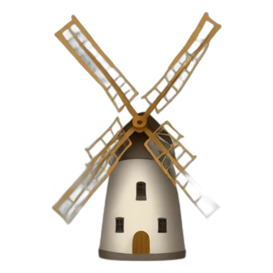 Moulin à vent sticker