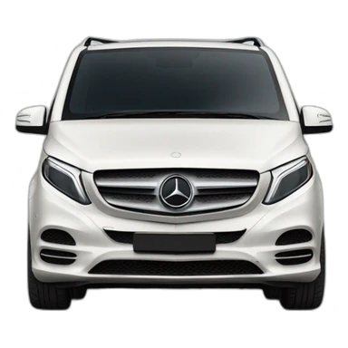Mercedes v class sticker