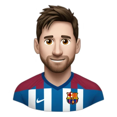 Messi bostezando  sticker