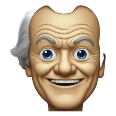 jack nicholson clown sticker