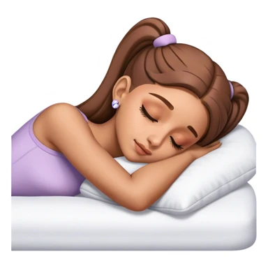 Ariana Grande sleeping 2nd skin tone sticker