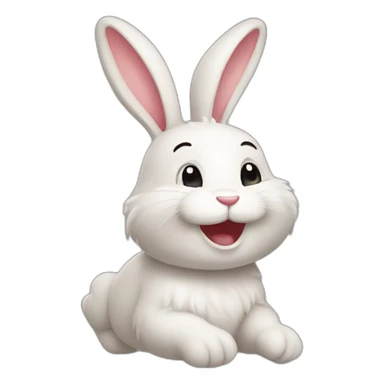 happy bunny sticker