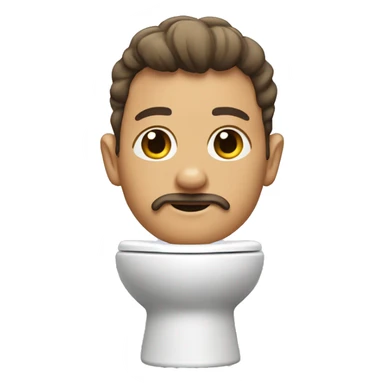 Skibidid toliet sticker