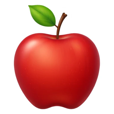 make this basic apple emoji style sticker