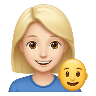 speaking new language sticker