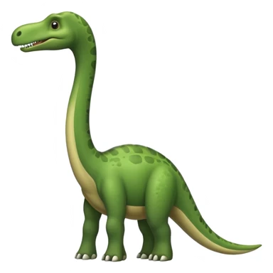 A diplodocus  sticker