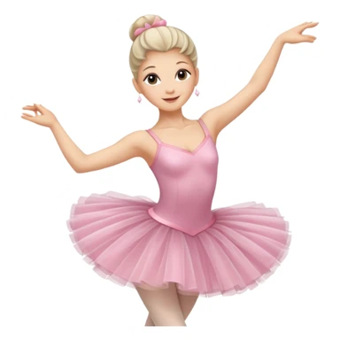 Ballerina above 40 years woman sticker