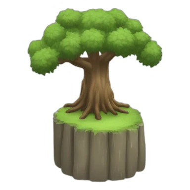 Simple Tree/shaft Attack On Titan  sticker