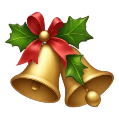 Christmas bells sticker