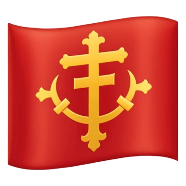 cruz de borgoña sticker