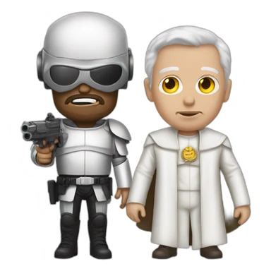 Francis pope and the terminator sticker