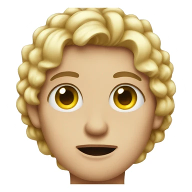 rolling eyes with an x sticker