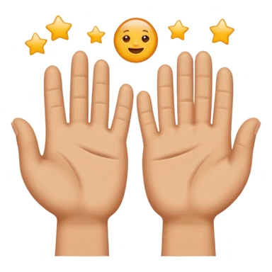 Hands clap sticker