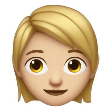 Both eyes completely to the left aka side eyeing sticker