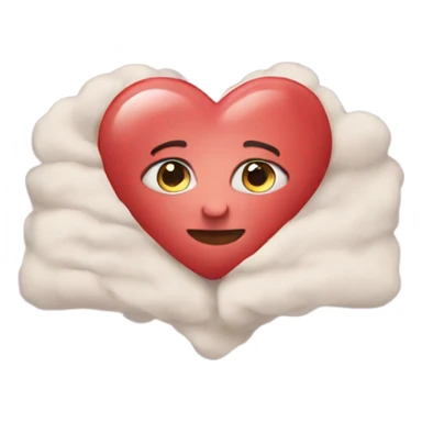 Thinking of you sis heart sticker