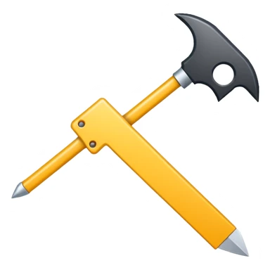 code symbol emoji with angle brackets and slash, simple and recognizable style sticker