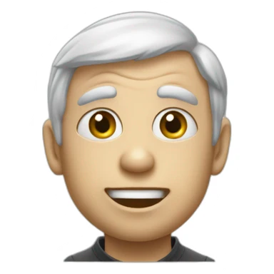 Un petit fantôme drôle sticker