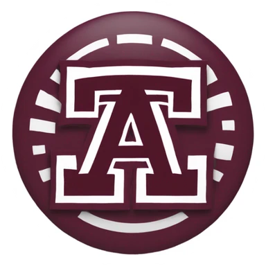 Texas A&M logo  sticker