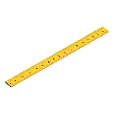 measuring ruler sticker