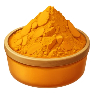 turmeric pouder sticker
