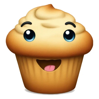 Happy muffin sticker